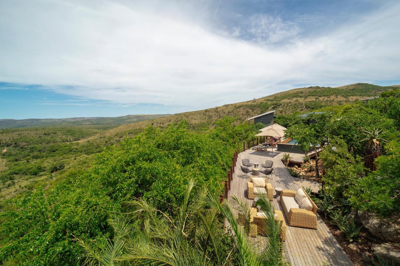 Rhino Ridge Safari Lodge KwaNompondo Bagian luar foto