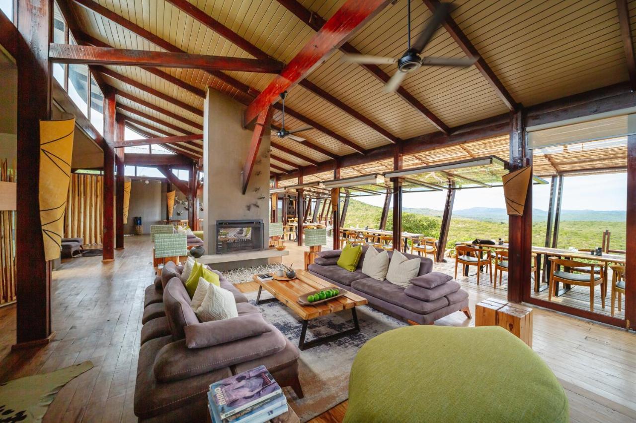 Rhino Ridge Safari Lodge KwaNompondo Bagian luar foto