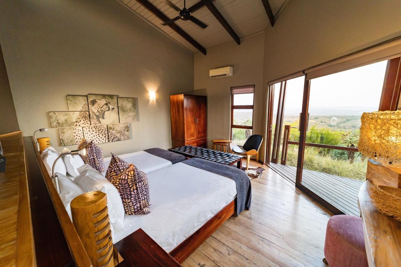 Rhino Ridge Safari Lodge KwaNompondo Bagian luar foto